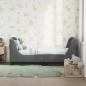 Preview: Kinderbettgestell mit Kopfteil Dunkelgrau 70 x 140 cm Samt