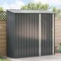 Preview: ARDEBO.de - Gartenhütten Anthrazit 203 x 85,5 x 200 cm Metall