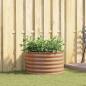 Preview: ARDEBO.de - Hochbeet Braun 80 x 80 x 44 cm Stahl