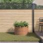 Preview: Hochbeet Braun 80 x 80 x 44 cm Stahl