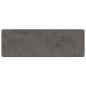 Preview: Teppichläufer Grau 50 x 150 cm 100% Polypropylen Tuft