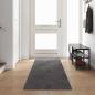 Preview: ARDEBO.de - Teppichläufer Grau 80 x 400 cm 100% Polypropylen Tuft