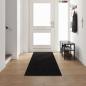 Preview: ARDEBO.de - Teppichläufer Schwarz 80 x 500 cm 100% Polypropylen Tuft