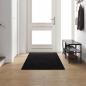 Preview: ARDEBO.de - Teppichläufer Schwarz 100 x 300 cm 100% Polypropylen Tuft