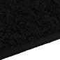Preview: Teppichläufer Schwarz 100 x 300 cm 100% Polypropylen Tuft