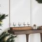 Preview: Kerzenhalter Natur 50 x 15 x 10 cm Massivholz Teak