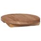 Preview: Pflanzenhocker 3 Stk. Natur 29 x 29 x 3,5 cm Mahagoni Holz