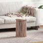 Preview: ARDEBO.de - Hocker Natur 30 x 30 x 45 cm Massivholz Teak