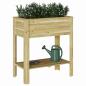 Preview: Hoher Pflanzer Braun 85,5 x 46,5 x 96 cm