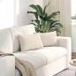 Preview: ARDEBO.de - Sofakissen 2 stk. Stoff Beige 50 x 30 cm