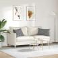 Preview: Sofakissen 2 stk. Stoff Dunkelgrau 60 x 40 cm