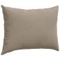 Preview: Sofakissen 2 stk. Stoff Taupe 70 x 50 cm