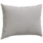 Preview: Sofakissen 2 stk. Stoff Hellgrau 70 x 50 cm