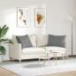 Preview: Sofakissen 2 stk. Stoff Dunkelgrau 70 x 50 cm