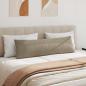 Preview: Sofakissen 2 stk. Stoff Taupe 145 x 40 cm
