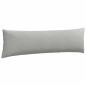 Preview: Sofakissen 2 stk. Stoff Hellgrau 145 x 40 cm