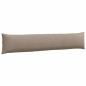 Preview: Sofakissen 2 stk. Stoff Taupe 200 x 40 cm