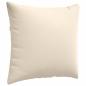 Preview: Sofakissen 2 stk. Stoff Beige 50 x 50 cm