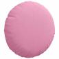 Preview: Sitzkissen 2 stk. Stoff Rosa Ø30 x 13 cm