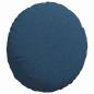 Preview: Sitzkissen 2 Stk. Stoff Blau Ø40 x 13 cm