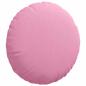 Preview: Sitzkissen 2 stk. Stoff Rosa Ø40 x 13 cm