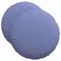 Preview: Sitzkissen 2 stk. Stoff Jeans blau Ø50 x 19 cm
