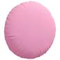 Preview: Sitzkissen 2 stk. Stoff Rosa Ø60 x 21 cm
