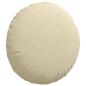 Preview: Sitzkissen 2 stk. Stoff Creme Ø80 x 29 cm