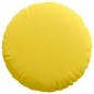 Preview: Sitzkissen 2 Stk. Stoff Helles Gelb Ø80 x 29 cm