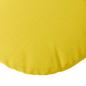 Preview: Sitzkissen 2 Stk. Stoff Helles Gelb Ø80 x 29 cm