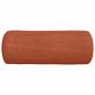 Preview: Bolsterkissen 2 Stück Rot-Orange Ø 15 x 40 cm Cordstoff
