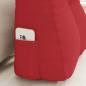 Preview: Rücken Kissen Rot 45 x 24 x 50 cm Stoff