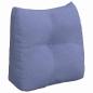 Preview: Rücken Kissen Jeans blau 45 x 24 x 50 cm Stoff