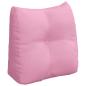 Preview: Rücken Kissen Rosa 45 x 24 x 50 cm Stoff