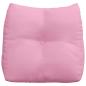 Preview: Rücken Kissen Rosa 45 x 24 x 50 cm Stoff