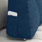 Preview: Rücken Kissen Blau 60 x 24 x 50 cm Stoff