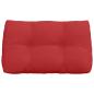 Preview: Rücken Kissen Rot 80 x 24 x 50 cm Stoff