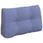 Preview: Rücken Kissen Jeans blau 80 x 24 x 50 cm Stoff