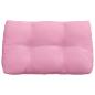 Preview: Rücken Kissen Rosa 80 x 24 x 50 cm Stoff