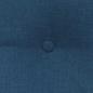 Preview: Rücken Kissen Blau 120 x 24 x 50 cm Stoff
