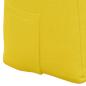 Preview: Rücken Kissen Helles Gelb 120 x 24 x 50 cm Stoff