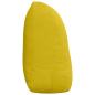 Preview: Rückenkissen Gelb 120 x 24 x 50 cm Samt