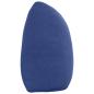 Preview: Rückenkissen Polizeiblau 160 x 24 x 50 cm Samt