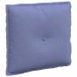 Preview: Rückenkissen Jeans blau 50 x 19 x 45 cm Stoff