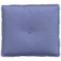 Preview: Rückenkissen Jeans blau 50 x 19 x 45 cm Stoff