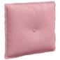 Preview: Rückenkissen Rosa 50 x 45 cm Cordstoff