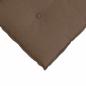 Preview: Rückenkissen Braun 60 x 19 x 50 cm Stoff