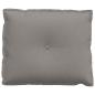 Preview: Rückenkissen Taupe 60 x 19 x 50 cm Stoff