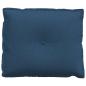 Preview: Rückenkissen Blau 60 x 19 x 50 cm Stoff