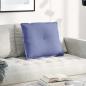 Preview: ARDEBO.de - Rückenkissen Jeans blau 60 x 19 x 50 cm Stoff